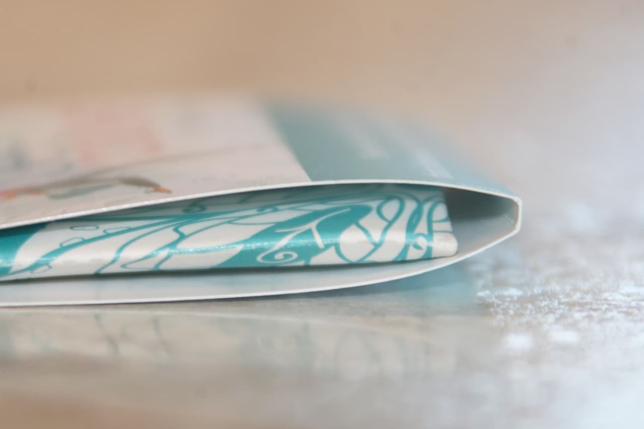 The Pee Pocket funnel folded completely flat