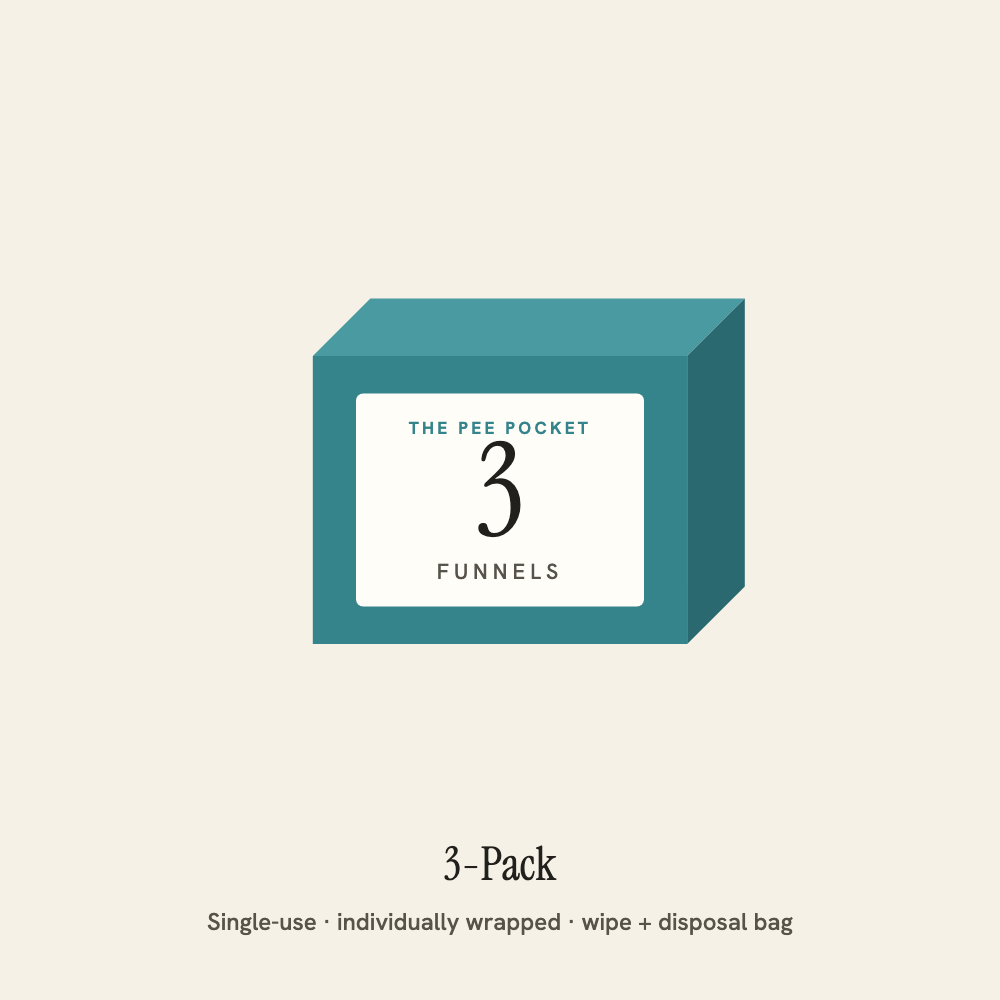 The Pee Pocket 3-pack
